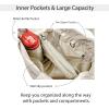 image:imageODODOS 19L Multi Hobo Bags 20 with 2 Straps for Women Totes Handbags Crossbody Shoulder BagsBeige