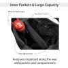 image:imageODODOS 19L Multi Hobo Bags 20 with 2 Straps for Women Totes Handbags Crossbody Shoulder BagsBlack