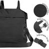 image:imageODODOS 19L Multi Hobo Bags 20 with 2 Straps for Women Totes Handbags Crossbody Shoulder BagsBlack