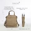 image:imageODODOS 19L Multi Hobo Bags 20 with 2 Straps for Women Totes Handbags Crossbody Shoulder BagsBrown