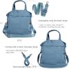 image:imageODODOS 19L Multi Hobo Bags 20 with 2 Straps for Women Totes Handbags Crossbody Shoulder BagsDark Blue