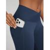 image:imageODODOS 2 Pack Buttery Soft Cross Waist Leggings with Pockets for Women ODCLOUD 25  28 Crossover Lounge Yoga PantsBlacknavy