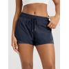 image:imageODODOS 2 in1 Athletic Shorts for Women High Waist Dolphin Split Workout Running Shorts with PocketsDeep Navy