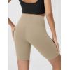 image:imageODODOS Cloud Feeling Crossover Yoga Shorts with Back Pocket for Women 6  8 V High Wasit Lounge Biker ShortsShaker Beige