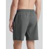 image:imageODODOS Mens Athletic Shorts with Pockets 5  7  9 Inseam Quick Dry Lightweight Workout Gym Running ShortsGray
