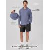 image:imageODODOS Mens Long Sleeve Hoodie  odSTRATUM Tech Performance Pullover  Ultra Soft Moisture Wicking UPF 50 TopCosmic Heather
