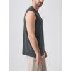 image:imageODODOS Mens Performance Tank Top  Ultra Soft odSTRATUM Tech Sleeveless Shirts Moisture Wicking UPF 50 Workout Muscle TeeCharcoal Heather