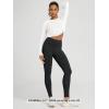 image:imageODODOS Womens High Waisted Yoga Leggings with Pockets Tummy Control Non See Through Workout Athletic Running Yoga PantsCamo Black