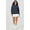image:imageODODOS Womens Modal Soft Oversized Hoodies Long Sleeve Hooded Sweatshirts Pullover Top with Kangaroo PocketNavy