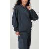 image:imageODODOS Womens Modal Soft Oversized Hoodies Long Sleeve Hooded Sweatshirts Pullover Top with Kangaroo PocketNavy