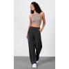 image:imageODODOS Womens Modal Soft Wide Leg Pants Elastic High Waist Casual Lounge Relaxed Pants with Pockets  27 29  31 InseamBlack