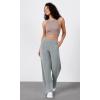 image:imageODODOS Womens Modal Soft Wide Leg Pants Elastic High Waist Casual Lounge Relaxed Pants with Pockets  27 29  31 InseamGrey Blue