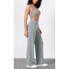 image:imageODODOS Womens Modal Soft Wide Leg Pants Elastic High Waist Casual Lounge Relaxed Pants with Pockets  27 29  31 InseamGrey Blue