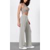 image:imageODODOS Womens Modal Soft Wide Leg Pants Elastic High Waist Casual Lounge Relaxed Pants with Pockets  27 29  31 InseamLight Gray