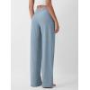 image:imageODODOS Womens Straight Leg Pants Ultra Soft odSTRATUM Tech Relaxed Casual Pajama Lounge Pants with Pockets272931 InseamDusty Blue Heather