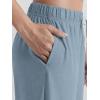 image:imageODODOS Womens Straight Leg Pants Ultra Soft odSTRATUM Tech Relaxed Casual Pajama Lounge Pants with Pockets272931 InseamDusty Blue Heather