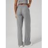 image:imageODODOS Womens Straight Leg Pants Ultra Soft odSTRATUM Tech Relaxed Casual Pajama Lounge Pants with Pockets272931 InseamGrey Heather