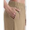 image:imageODODOS Womens Straight Leg Pants Ultra Soft odSTRATUM Tech Relaxed Casual Pajama Lounge Pants with Pockets272931 InseamKhaki Heather