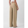 image:imageODODOS Womens Straight Leg Pants Ultra Soft odSTRATUM Tech Relaxed Casual Pajama Lounge Pants with Pockets272931 InseamKhaki Heather