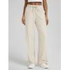 image:imageODODOS Womens Straight Leg Pants Ultra Soft odSTRATUM Tech Relaxed Casual Pajama Lounge Pants with Pockets272931 InseamMilkweed Heather
