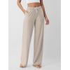 image:imageODODOS Womens Straight Leg Pants Ultra Soft odSTRATUM Tech Relaxed Casual Pajama Lounge Pants with Pockets272931 InseamMocha Heather