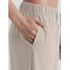 image:imageODODOS Womens Straight Leg Pants Ultra Soft odSTRATUM Tech Relaxed Casual Pajama Lounge Pants with Pockets272931 InseamMocha Heather