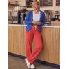 image:imageODODOS Womens Straight Leg Pants Ultra Soft odSTRATUM Tech Relaxed Casual Pajama Lounge Pants with Pockets272931 InseamRed Heather