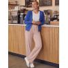 image:imageODODOS Womens Straight Leg Pants Ultra Soft odSTRATUM Tech Relaxed Casual Pajama Lounge Pants with Pockets272931 InseamRose Pink Heather