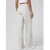 image:imageODODOS Womens Straight Leg Pants Ultra Soft odSTRATUM Tech Relaxed Casual Pajama Lounge Pants with Pockets272931 InseamSalt Heather