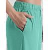 image:imageODODOS Womens Straight Leg Pants Ultra Soft odSTRATUM Tech Relaxed Casual Pajama Lounge Pants with Pockets272931 InseamSea Heather