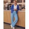 image:imageODODOS Womens Straight Leg Pants Ultra Soft odSTRATUM Tech Relaxed Casual Pajama Lounge Pants with Pockets272931 InseamWashed Denim Heather
