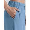 image:imageODODOS Womens Straight Leg Pants Ultra Soft odSTRATUM Tech Relaxed Casual Pajama Lounge Pants with Pockets272931 InseamWashed Denim Heather