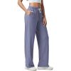 image:imageODODOS Womens Straight Leg Pants Ultra Soft odSTRATUM Tech Relaxed Casual Pajama Lounge Pants with Pockets272931 InseamCosmic Heather