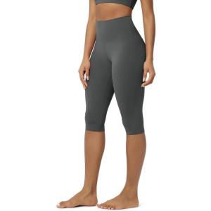 image:imageODODOS Buttery Soft Lounge Yoga Capris for Women 14  19  21 High Waist Capri LeggingsCharcoal
