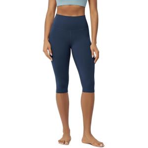 image:imageODODOS Buttery Soft Lounge Yoga Capris for Women 14  19  21 High Waist Capri LeggingsNavy