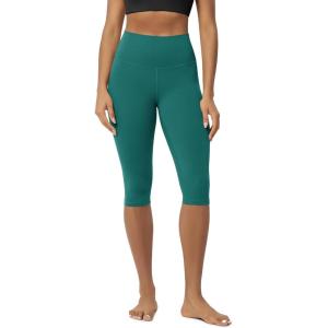 image:imageODODOS Buttery Soft Lounge Yoga Capris for Women 14  19  21 High Waist Capri LeggingsStorm Teal