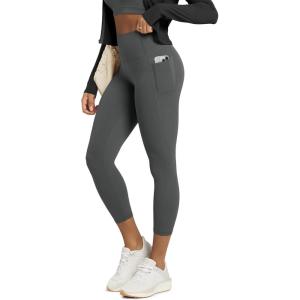image:imageODODOS Buttery Soft Lounge Yoga Leggings with Pockets for Women 23  25 28 High Waist Yoga PantsCharcoal