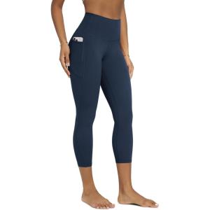 image:imageODODOS Buttery Soft Lounge Yoga Leggings with Pockets for Women 23  25 28 High Waist Yoga PantsNavy