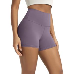 image:imageODODOS Lounge Yoga Shorts for Women 4  6  8 10 High Waist Buttery Soft Biker ShortsAsh Violet