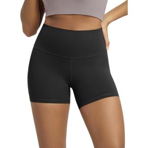 image:imageODODOS Lounge Yoga Shorts for Women 4  6  8 10 High Waist Buttery Soft Biker ShortsBlack