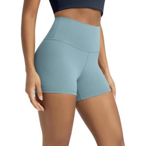 image:imageODODOS Lounge Yoga Shorts for Women 4  6  8 10 High Waist Buttery Soft Biker ShortsChambray