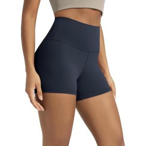 image:imageODODOS Lounge Yoga Shorts for Women 4  6  8 10 High Waist Buttery Soft Biker ShortsDeep Navy