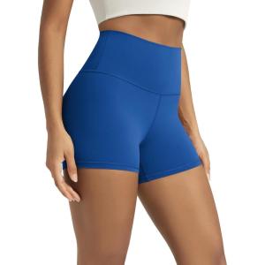 image:imageODODOS Lounge Yoga Shorts for Women 4  6  8 10 High Waist Buttery Soft Biker ShortsRoyal Blue