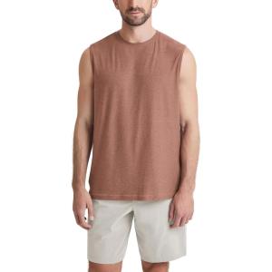 image:imageODODOS Mens Performance Tank Top  Ultra Soft odSTRATUM Tech Sleeveless Shirts Moisture Wicking UPF 50 Workout Muscle TeeTamarind Heather