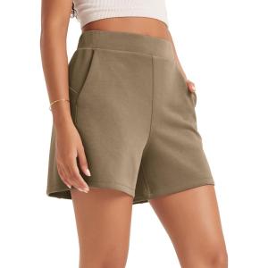 image:imageODODOS Modal Soft Relaxed Shorts with Pockets for Women High Wasit Casual ShortsEspresso