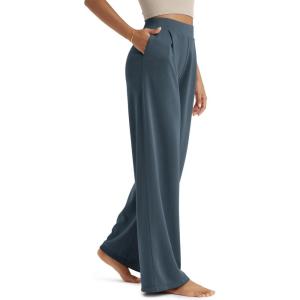image:imageODODOS Modal Soft Wide Leg Pants for Women High Waist Casual Relaxed Pants with Pockets2729 31 InseamNavy