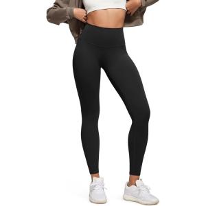 image:imageODODOS No Front Seam Yoga Leggings for Women  25  28 High Waist Buttery Soft Lounge Yoga PantsBlack