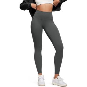 image:imageODODOS No Front Seam Yoga Leggings for Women  25  28 High Waist Buttery Soft Lounge Yoga PantsCharcoal