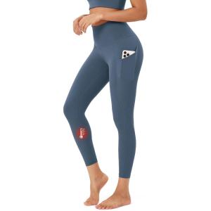 image:imageODODOS ODTHERMAL Womens Fleece Lined Yoga Pants with Pockets  25  28 High Waisted Warm Workout LeggingsInk Blue