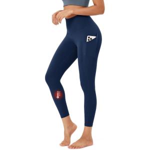 image:imageODODOS ODTHERMAL Womens Fleece Lined Yoga Pants with Pockets  25  28 High Waisted Warm Workout LeggingsNavy